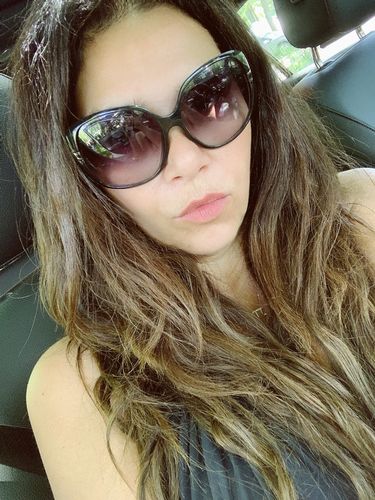 Customer photo review of Moresoo Raw Virgin Seamless Injected Tape Hair Extensions Brown(#4)