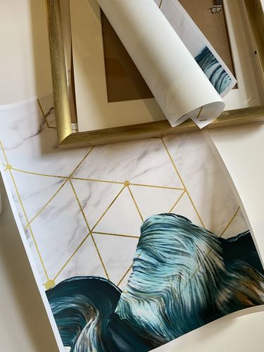 Customer photo review of Waves Canvas Prints