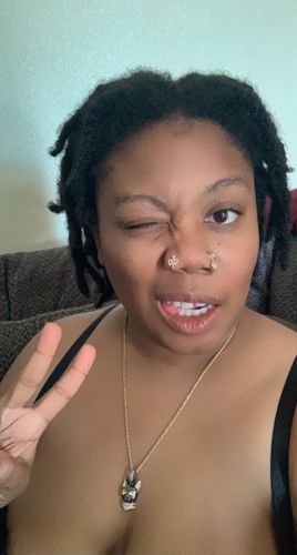 Customer photo review of Bastet Necklace