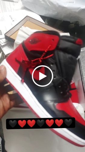 Customer video review of Jordan 1 Reimagined Bred Early Pairs
