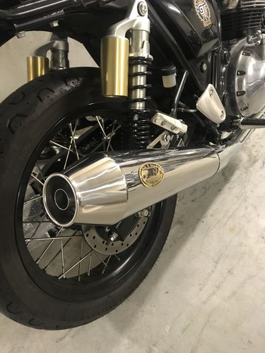 Customer photo review of Silencieux Zard Conique Royal Enfield Continental GT / Interceptor