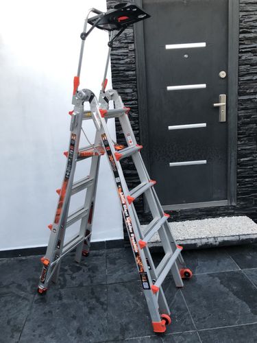Customer photo review of Escalera de Aluminio Multiposición 22' con Airdeck Tipo IA Xtreme Little Giant 12322-801D (Demo)