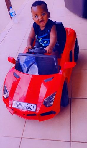 Customer photo review of Sporty Lambo Replica - Kids Electric Ride On Car