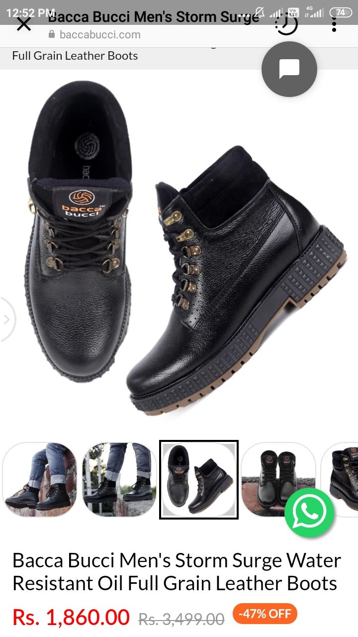 Customer photo review of Bacca Bucci Storm