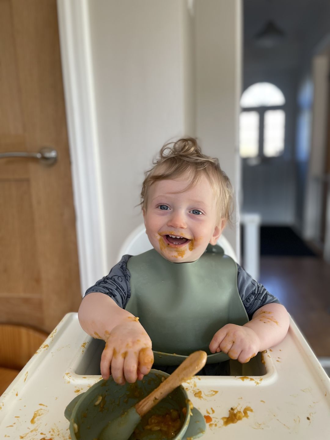 Customer photo review of Baby Bowl & Spoon