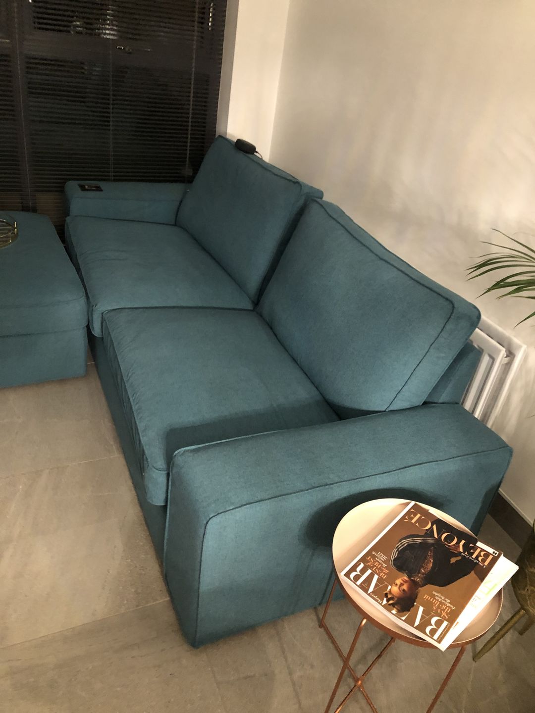 Customer photo review of KIVIK IKEA Footstool Cover