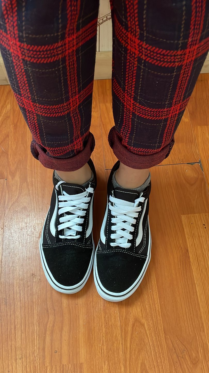 Customer photo review of Zapatilla Vans Old Skool Mujer Negro