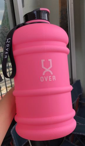 Customer photo review of [NEW] Hot Pink Flip Cap 2.2L Oversized Bottle