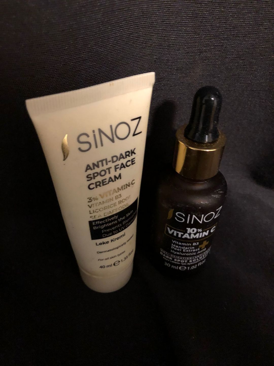 Customer photo review of Dark spot set