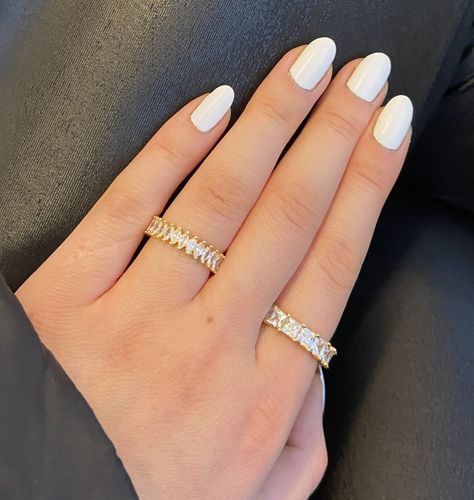 Customer photo review of Crystal Ring Gold I 925 Sterling Silber