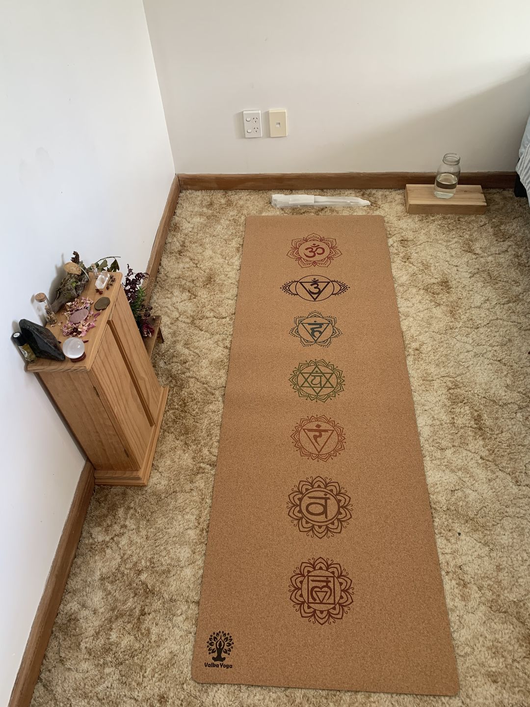Customer photo review of Chakra Yoga Mat