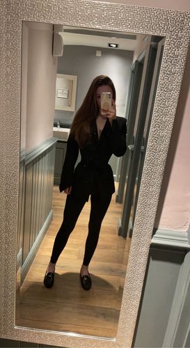 Customer photo review of Ultimate Muse Blazer with Additional Belts | Black