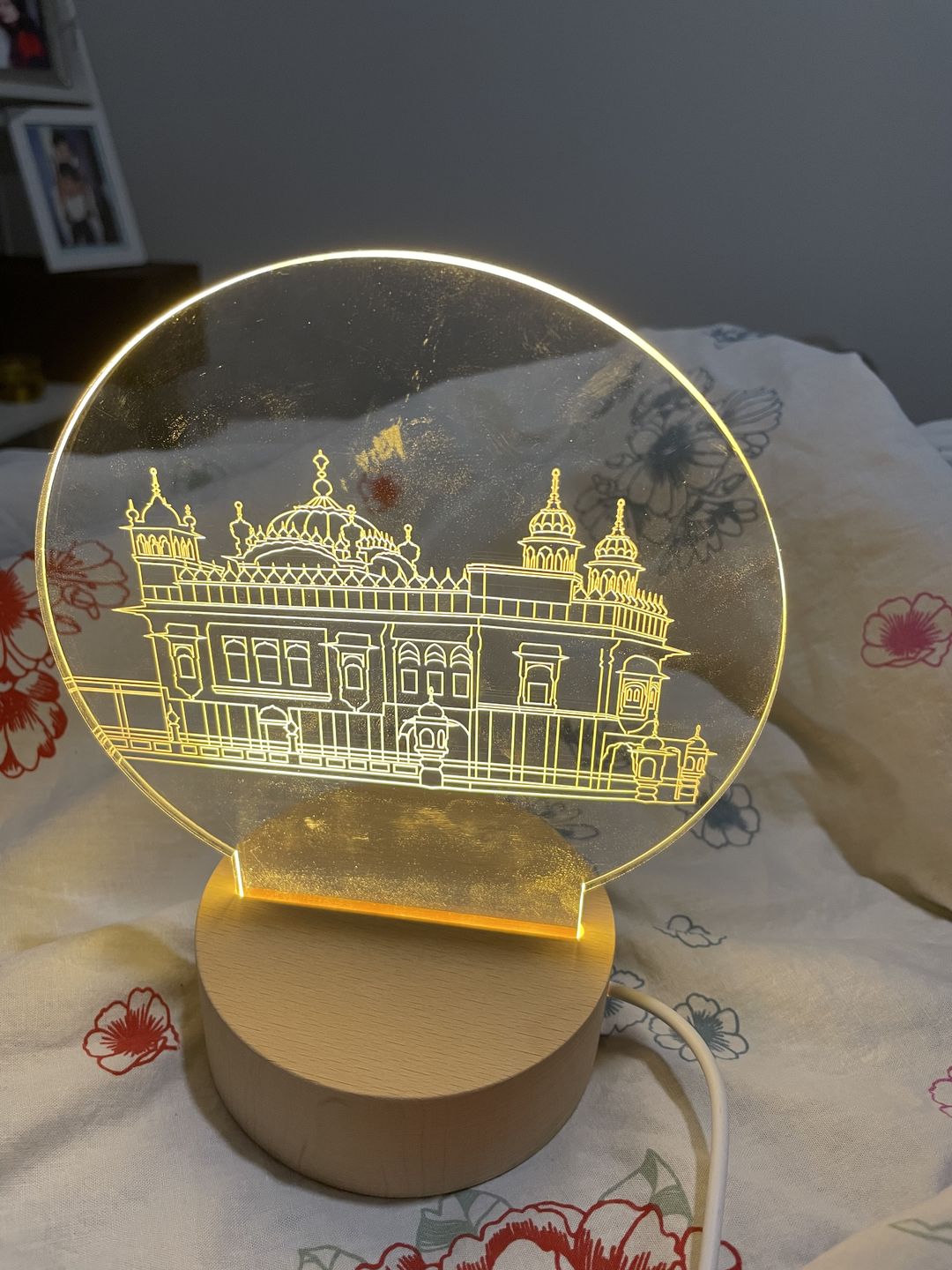 Customer photo review of Golden Temple Lamp
