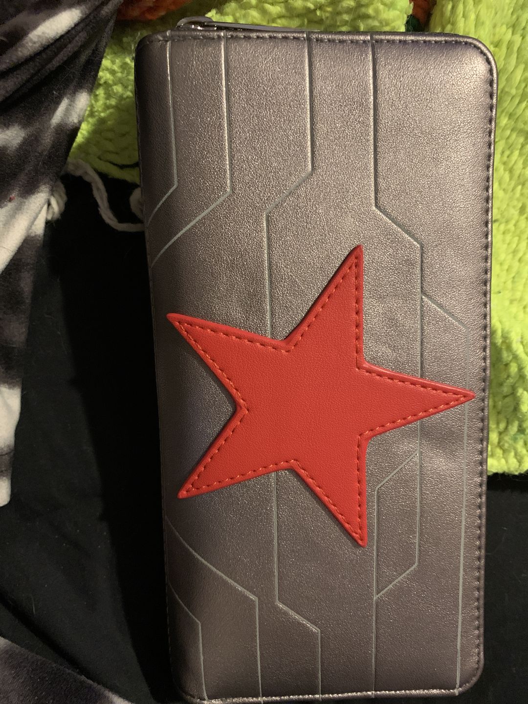 Customer photo review of Marvel Winter Soldier Cosplay Zip-Around Wallet - September Preorder