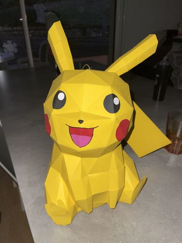 Customer photo review of Patrons Pikachu (pdf)
