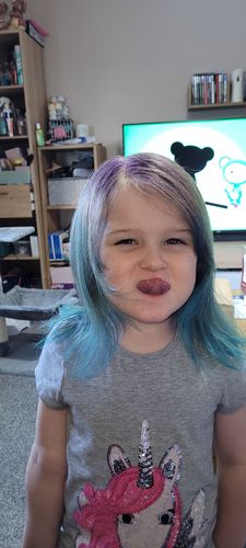 Customer photo review of Hair Color Wax