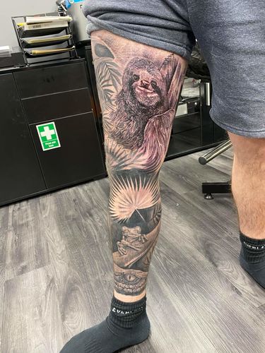 Customer photo review of TattooNumbx Numbing Cream