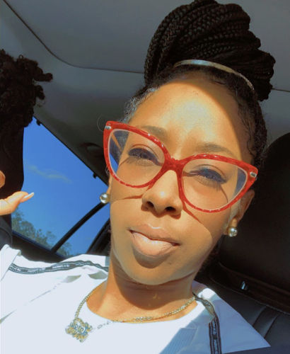 Customer photo review of Double Plated Name Necklace with Cuban Chain