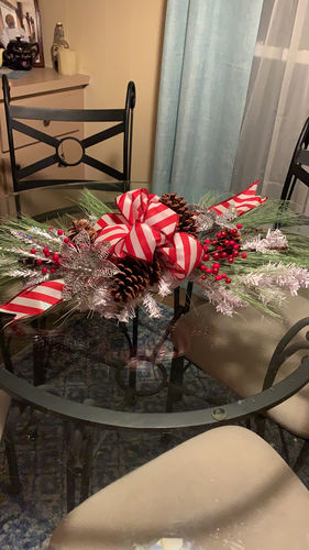 Customer photo review of 31"L Pine/Pinecone Spray Tt Green/Natural XX9954