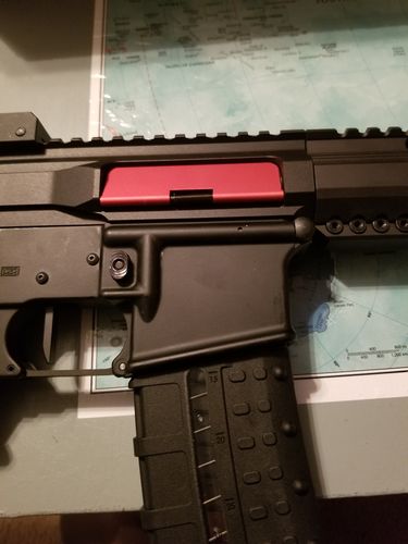 Customer photo review of AR-15 Ejection Port Dust Cover Assembly , Aluminim
