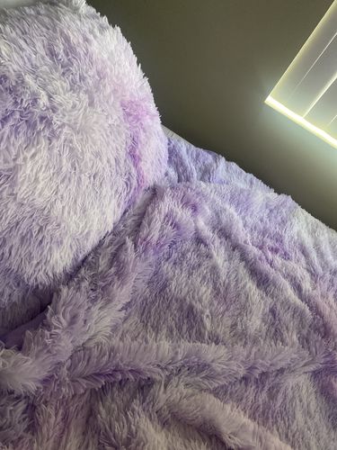 Customer photo review of Pluffy™ Tie-Dyed Bed Set