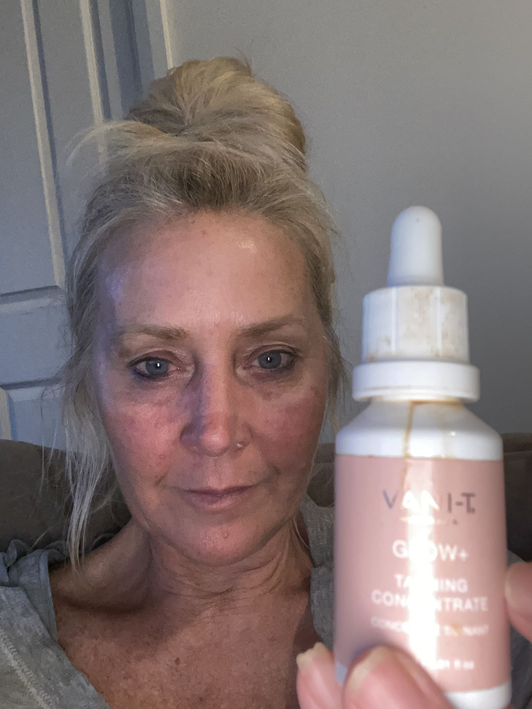 Customer photo review of Glow+ Self Tan Drops