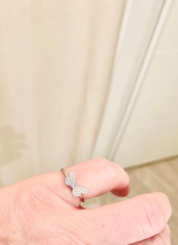 Customer photo review of Butterfly Ring