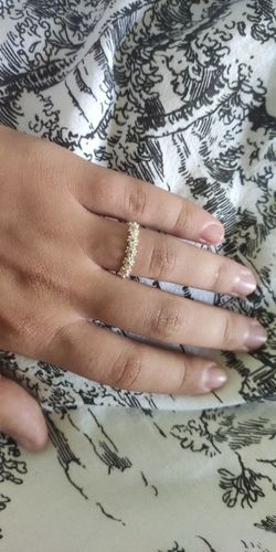 Customer photo review of Daisy Chain Ring