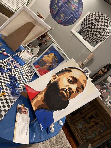 Customer photo review of Iconic Painting #14