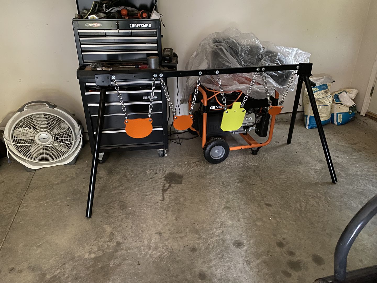 Customer photo review of B001 Stand Complete Target System 37