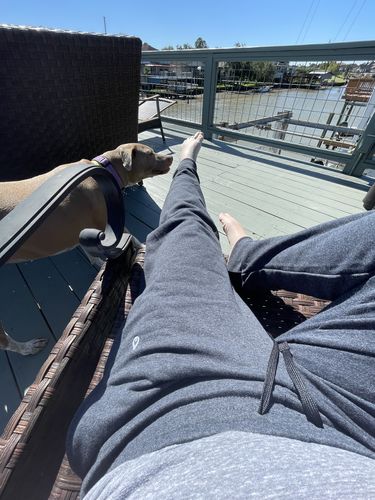 Customer photo review of Outrun Restday Men's Joggers