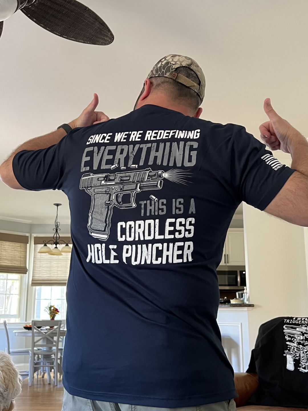Customer photo review of Cordless Hole Puncher