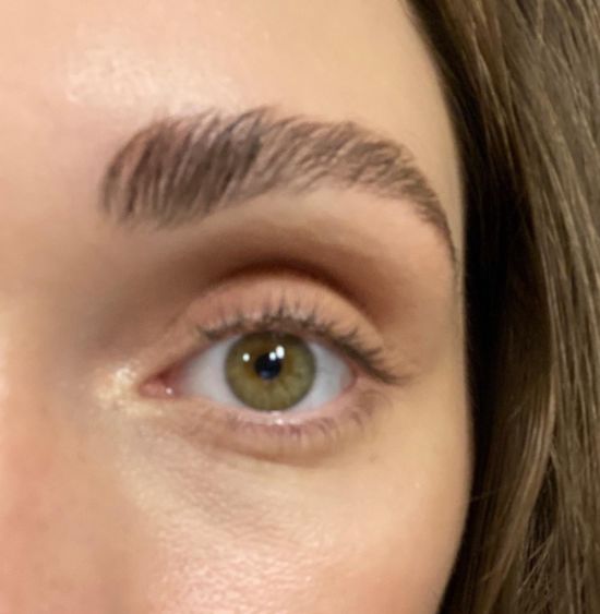 Customer photo review of Brow Lamination Kit