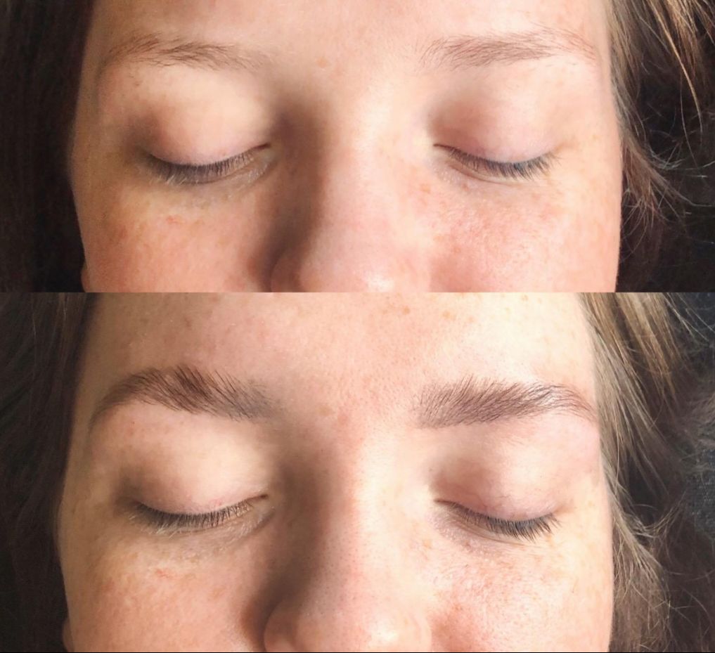 Customer photo review of Brow Lamination Kit