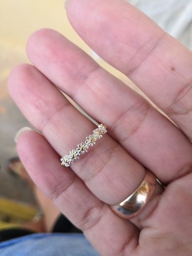 Customer photo review of Daisy Chain Ring