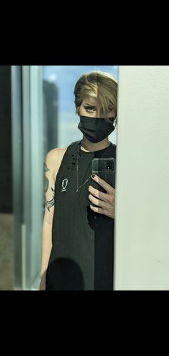 Customer photo review of 60 - No Mercy Crop Top