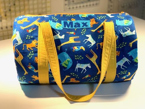 Customer photo review of The Saturday Duffle Bag | Digital PDF Sewing Pattern