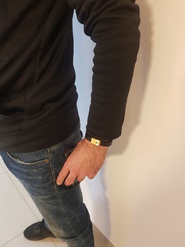 Customer photo review of Gold Stability Bracelet