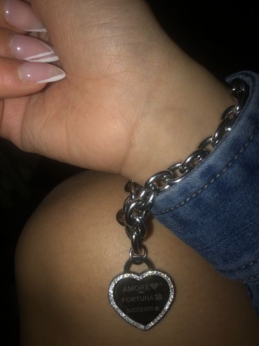 Customer photo review of Bracciale Cuore