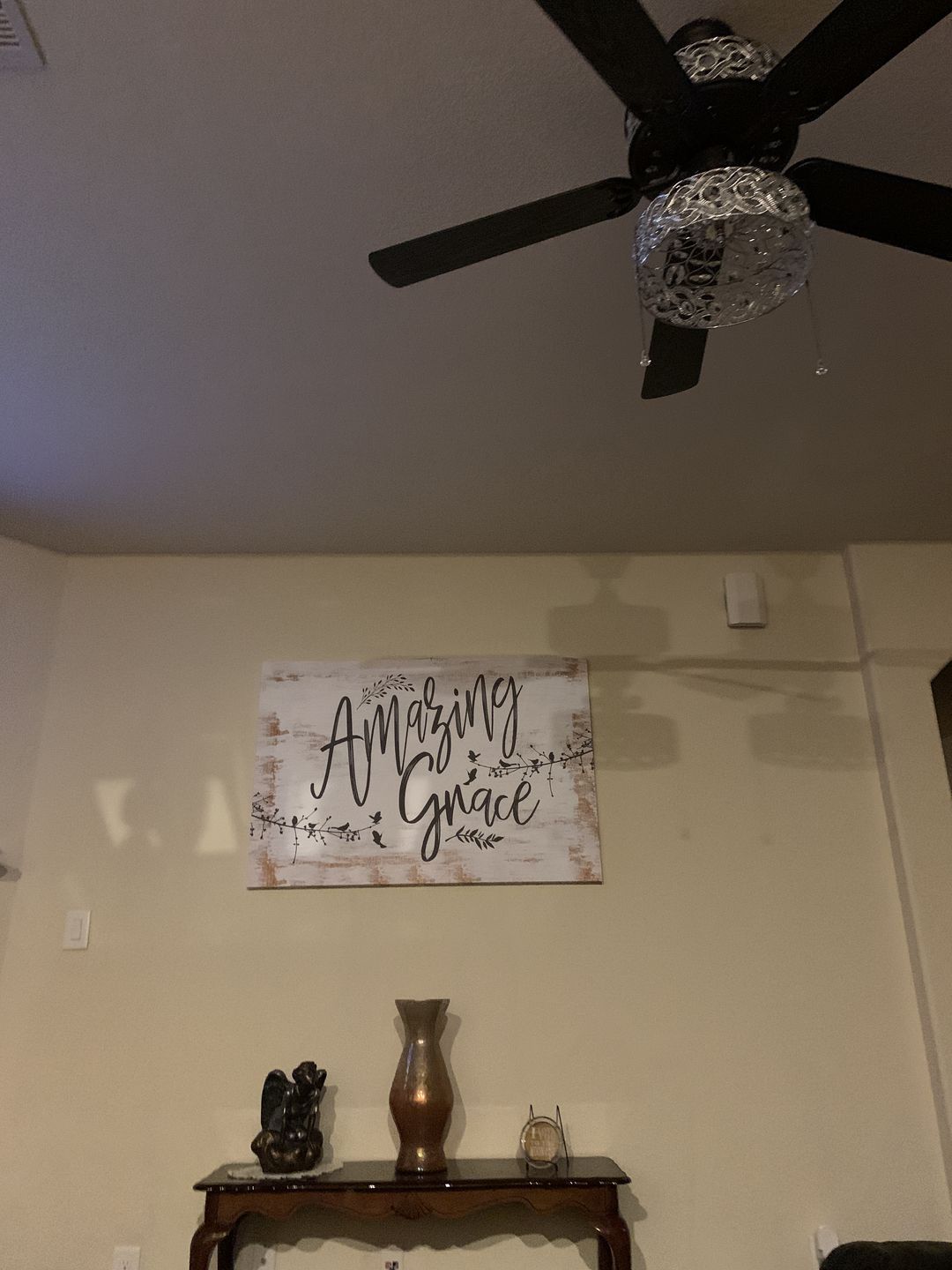 Customer photo review of Amazing Grace Wall Art - Christian Wall Art Canvas
