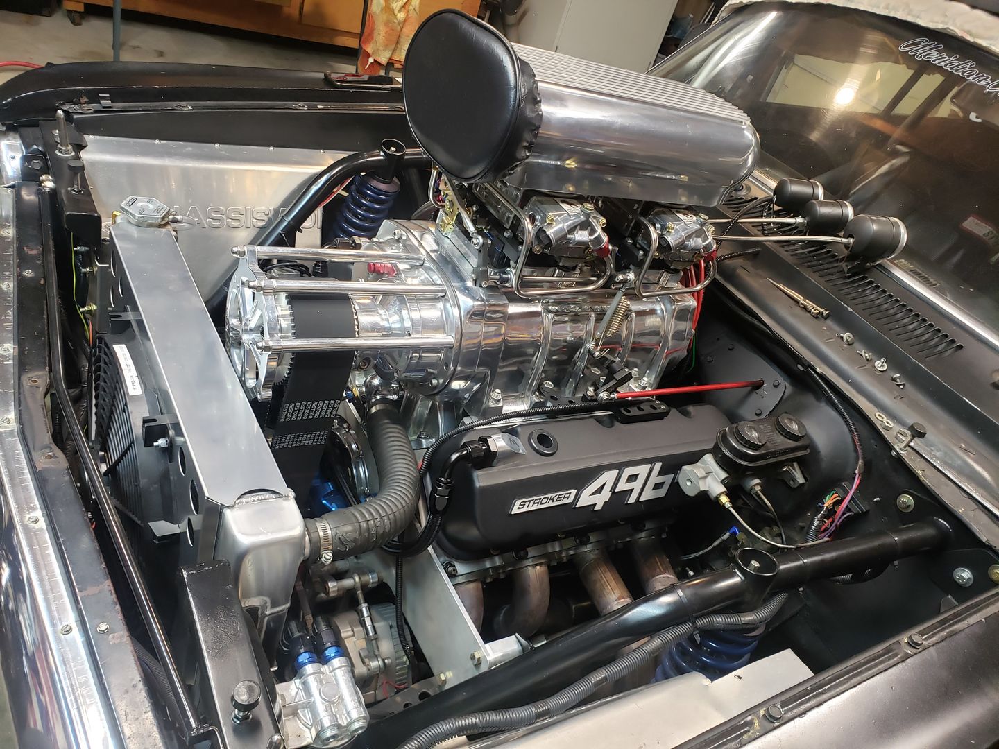 Customer photo review of Motion Raceworks Billet Valve Cover Breathers Clear Anodized (Pair) 32-120