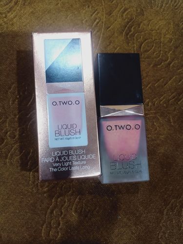 Customer photo review of O.TWO.O LIQUID BLUSH
