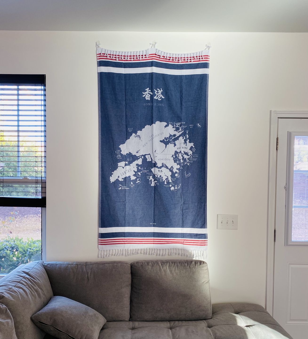 Customer photo review of Hong Kong Towel Navy
