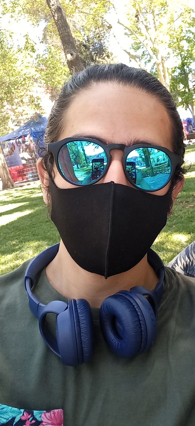 Customer photo review of Stone Black / Blue