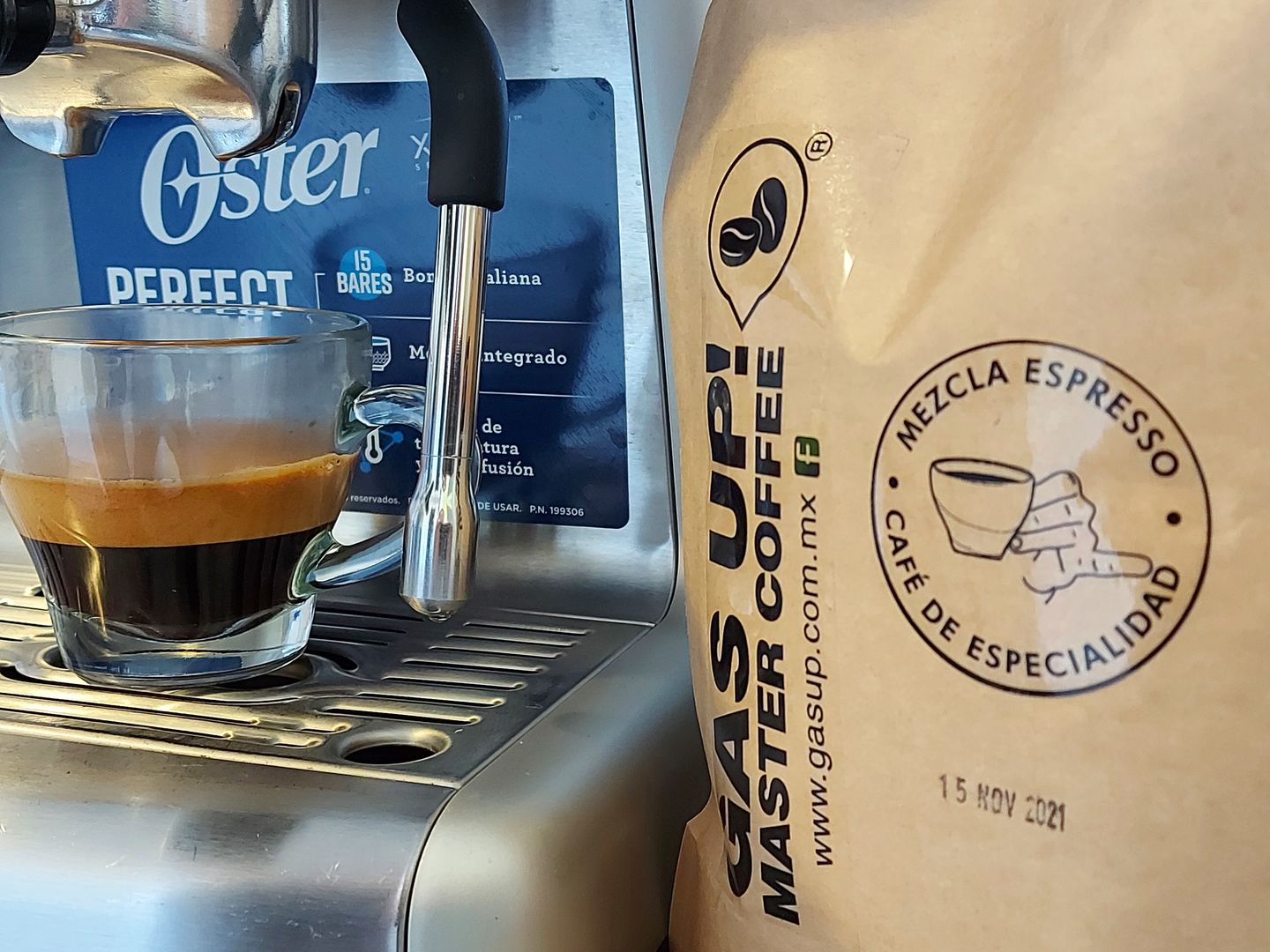 Customer photo review of Mezcla Espresso