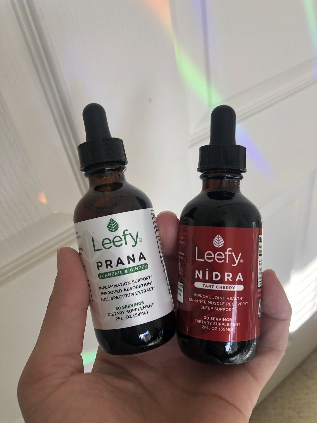 Customer photo review of PRANA & NIDRA Bundle