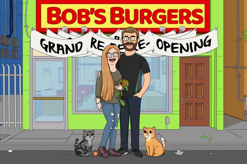 Customer photo review of Personalized Bob’s Burgers Custom Portrait