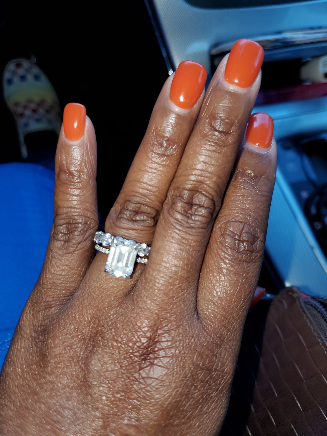 Customer photo review of “Keep her” ring