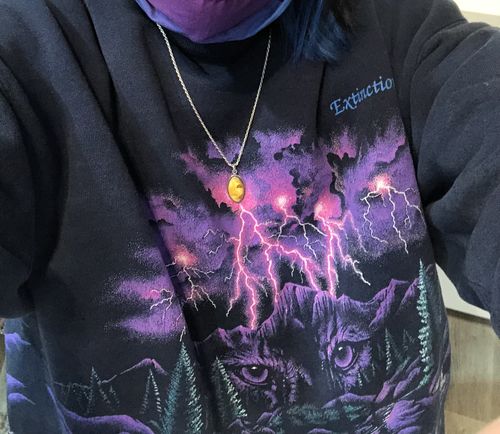 Customer photo review of Adidas Fleece 1/4 Zip Sweatshirt Size XL