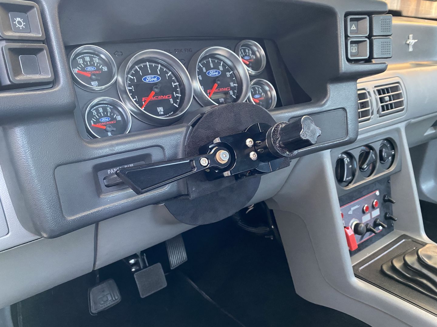 Customer photo review of Motion Raceworks Billet Aftermarket Turn Signal Switch